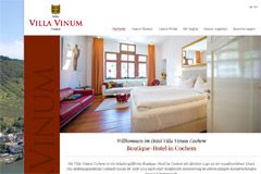 Webdesign für Hotels Webseite