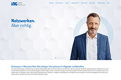Webdesign Ingenieurkammer Rheinland-Pfalz