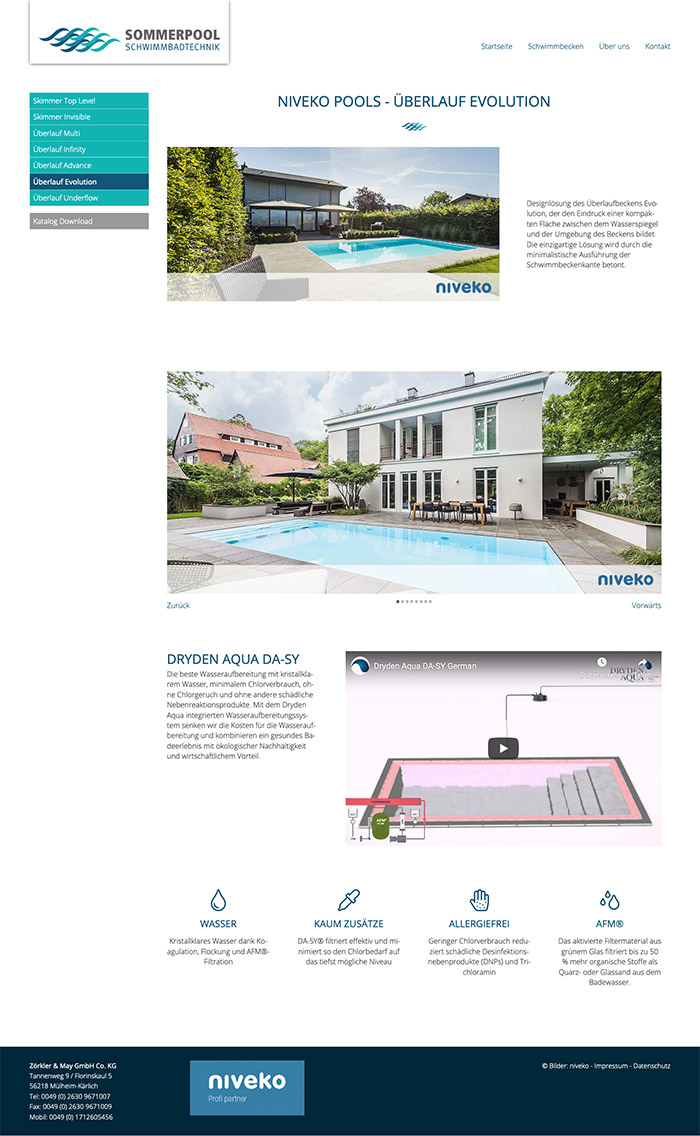 Poolbauer Webdesign