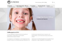 Webdesign Zahnarztpraxis