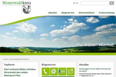 Webdesign Westerwaldkreis Kreisverwaltung
